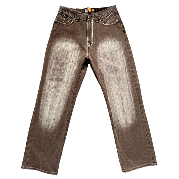 HOST PICK 💎Vintage Y2K Akademiks Baggy Wide leg jeans - Picture 1 of 13